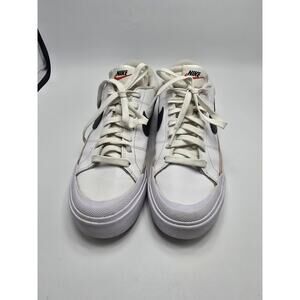 Nike W-8.5 Court Legacy Lift Casual DM7590-100 white/black/hemp/team orange